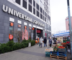 Dziś tak wygląda miejsce po dawnym Uniwersamie Grochów