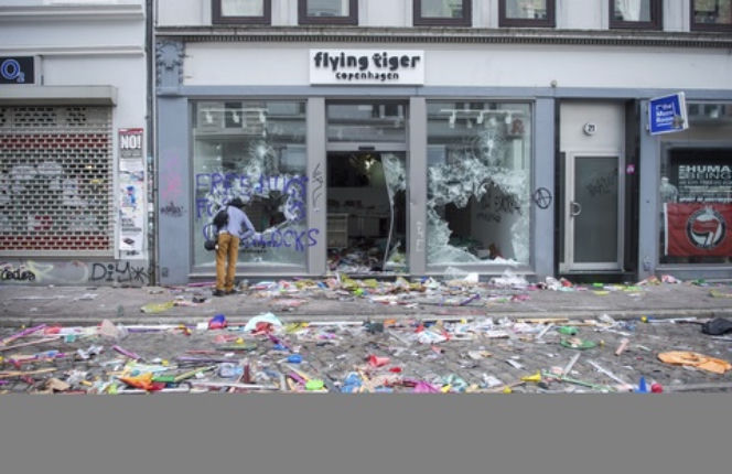 Hamburg jak po wojnie