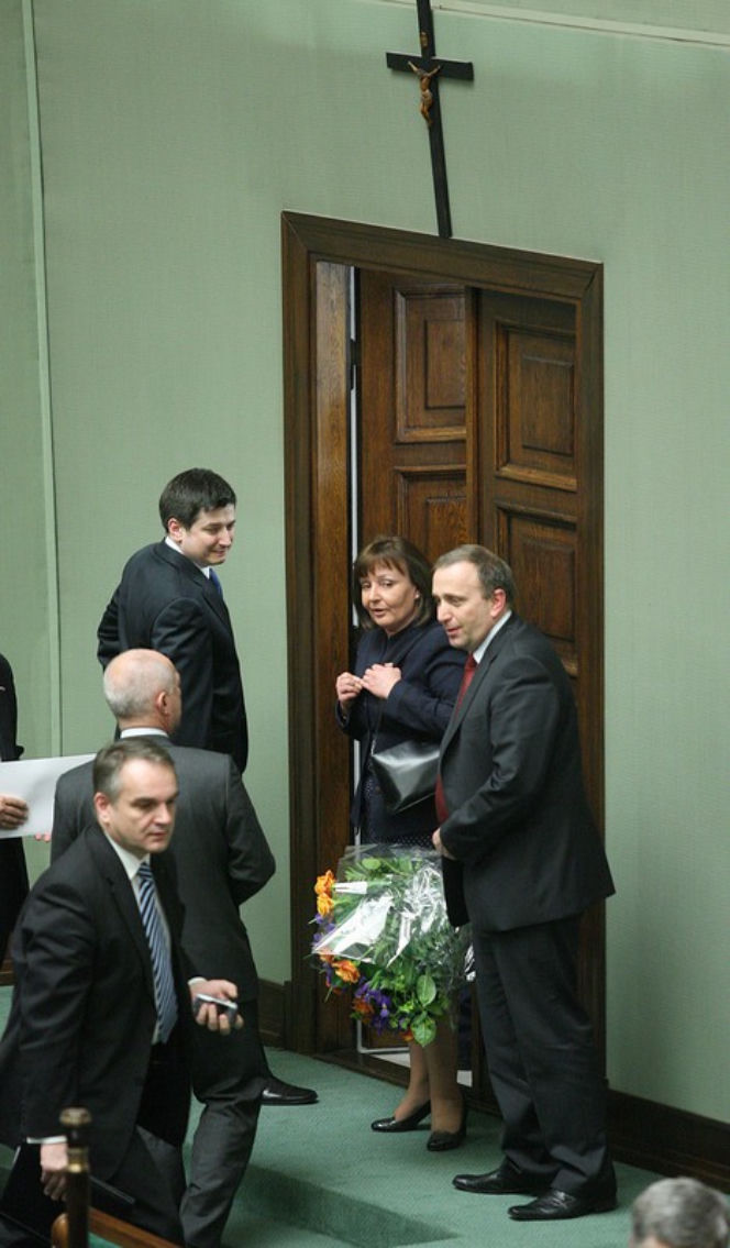 Krzyz w Sejmie