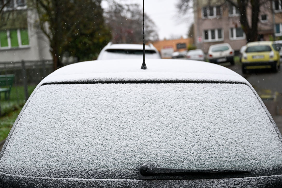 Śnieg w Przemyślu