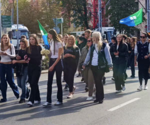 Spacerek na uniwerek w Szczecinie