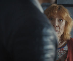 M jak miłość, odcinek 1901. Pani Ola (Ewa Kolasińska), Marcin (Mikołaj Roznerski)