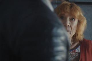 M jak miłość, odcinek 1901. Pani Ola (Ewa Kolasińska), Marcin (Mikołaj Roznerski)