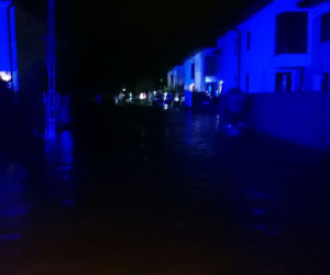 Nocna powódź w Rzeszowie