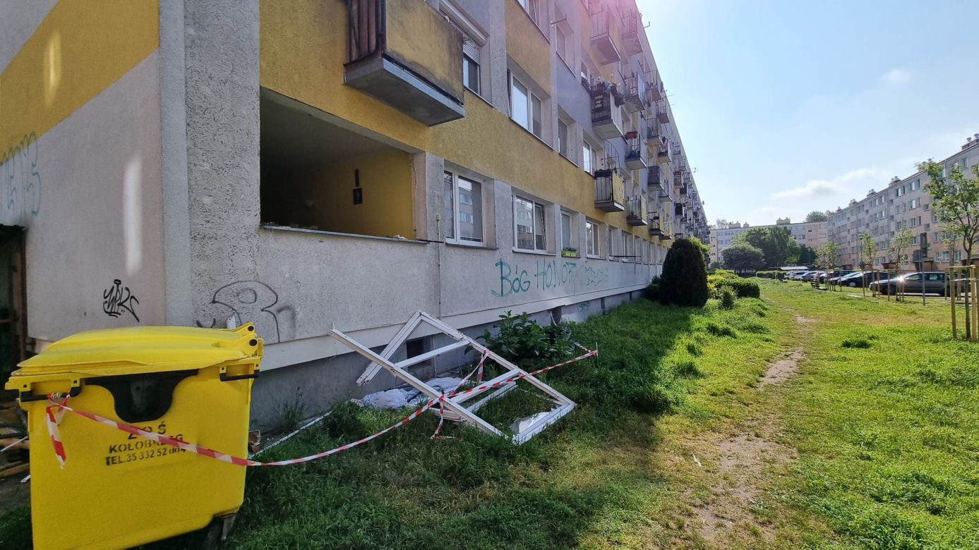Wybuch w Kołobrzegu. Eksplodował pojemnik z szamponem