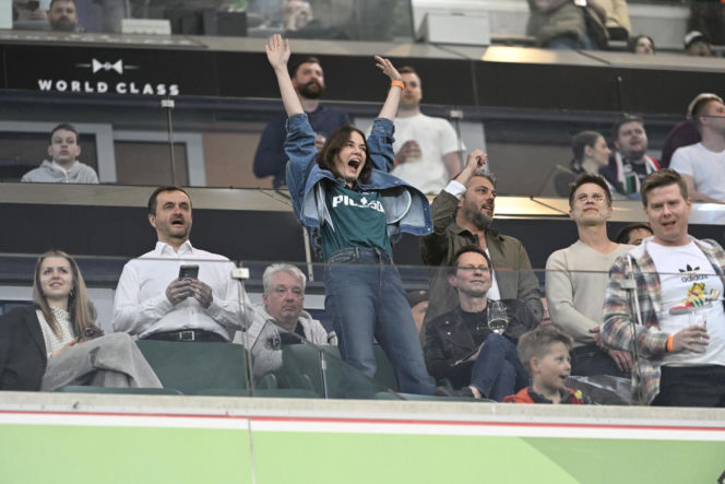 Malinowska, Janiak i Zakościelny kibicują Legii