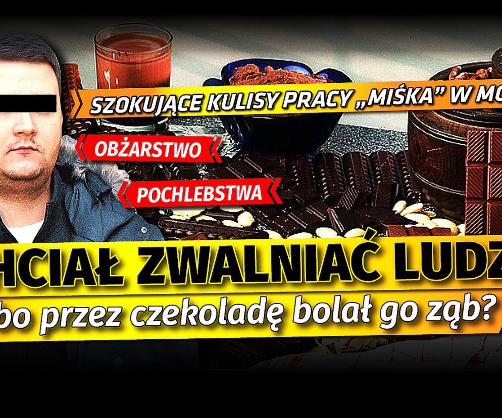 SG Chciał zwalniać ludzi przez czekoladę