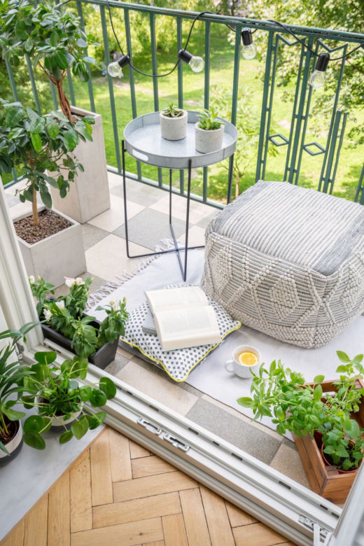Podłoga na balkon