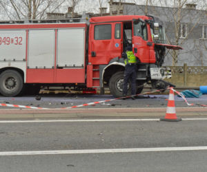 Zginęli w wozie strażackim chwilę po tym jak wyjechali z remizy