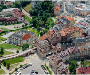 Lublin z lotu ptaka! Poznajesz wszystkie miejsca?