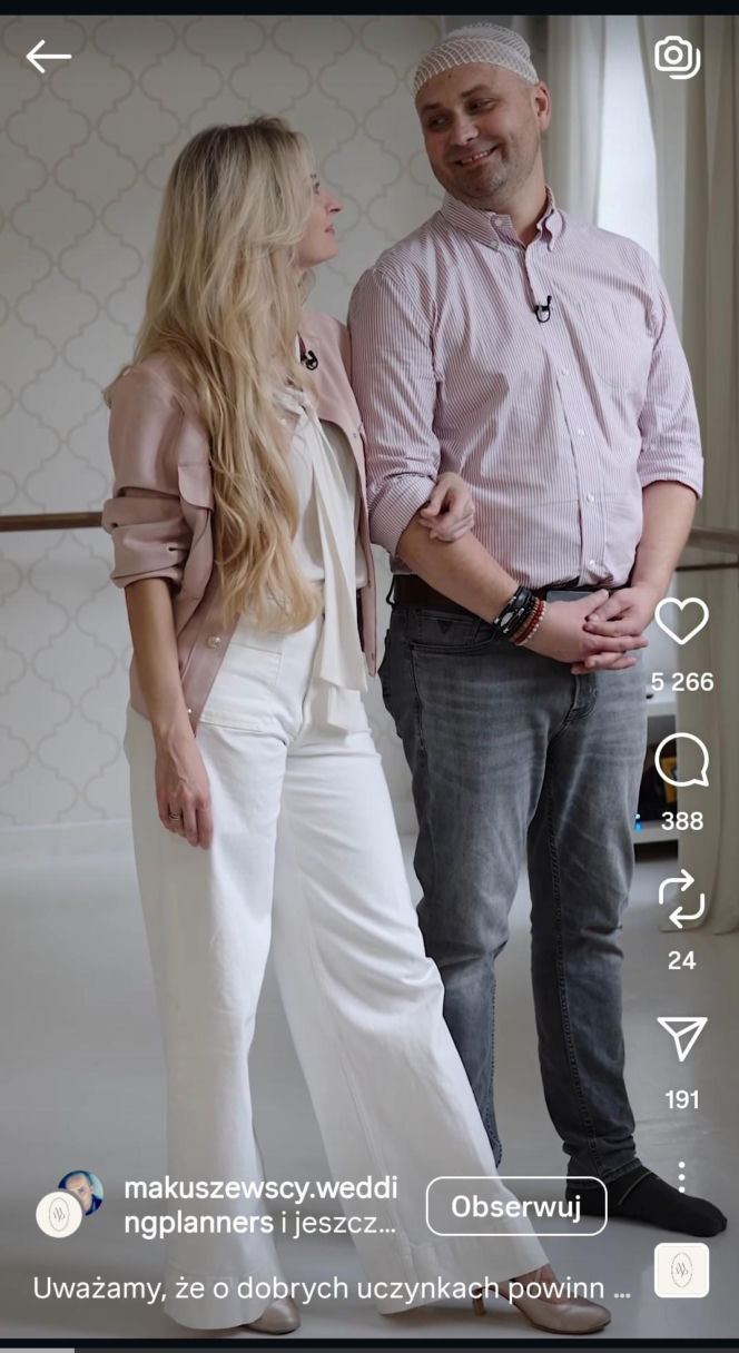 Adrian i Anita ze "ŚOPW" przygotowują się do ślubu. Pokazali wzruszające nagranie