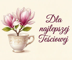 Eleganckie kartki dla teściowej. Najpiękniejsze wzory do wysłania online 5 marca