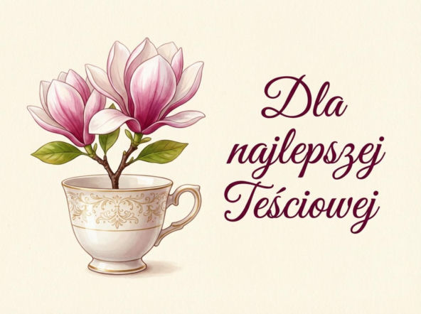 Eleganckie kartki dla teściowej. Najpiękniejsze wzory do wysłania online 5 marca