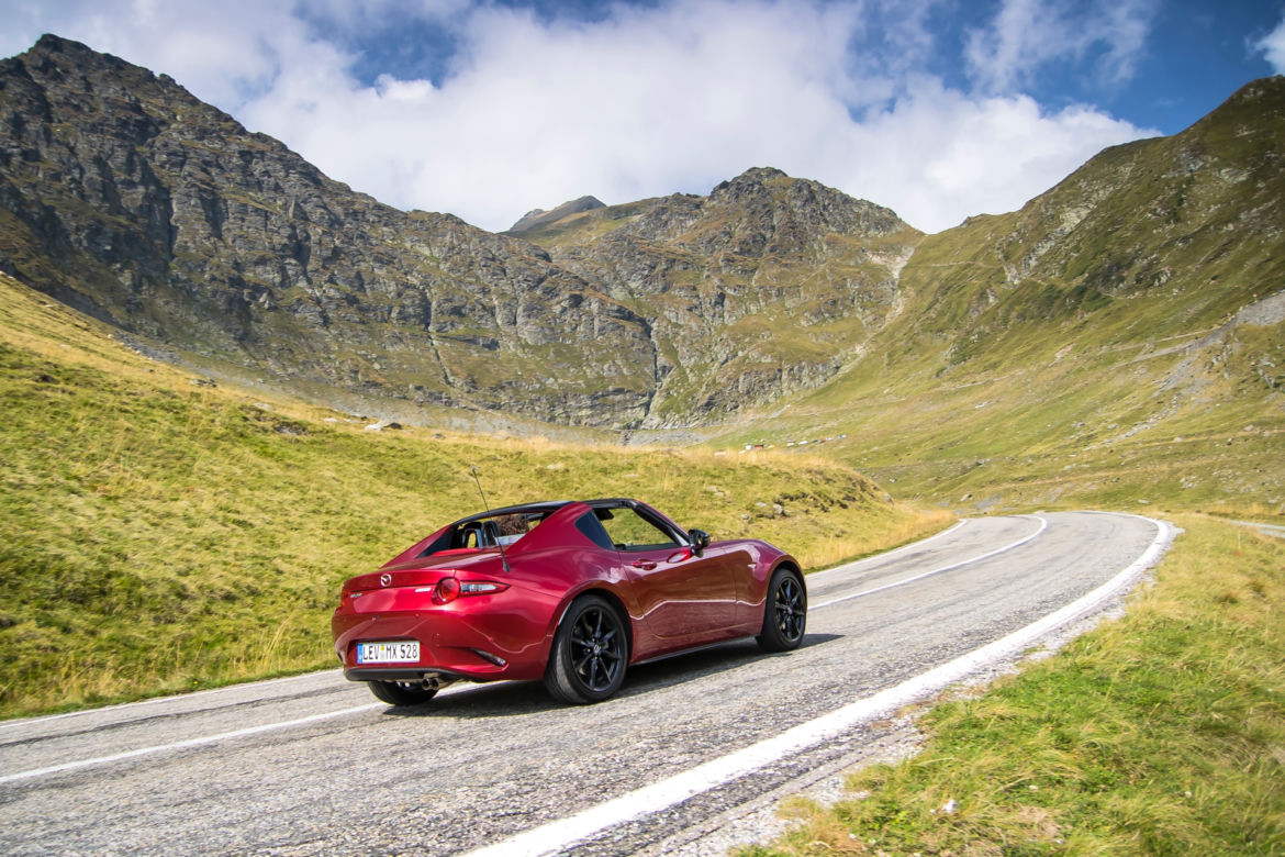 Mazda MX-5 RF na Drodze Transfogaraskiej