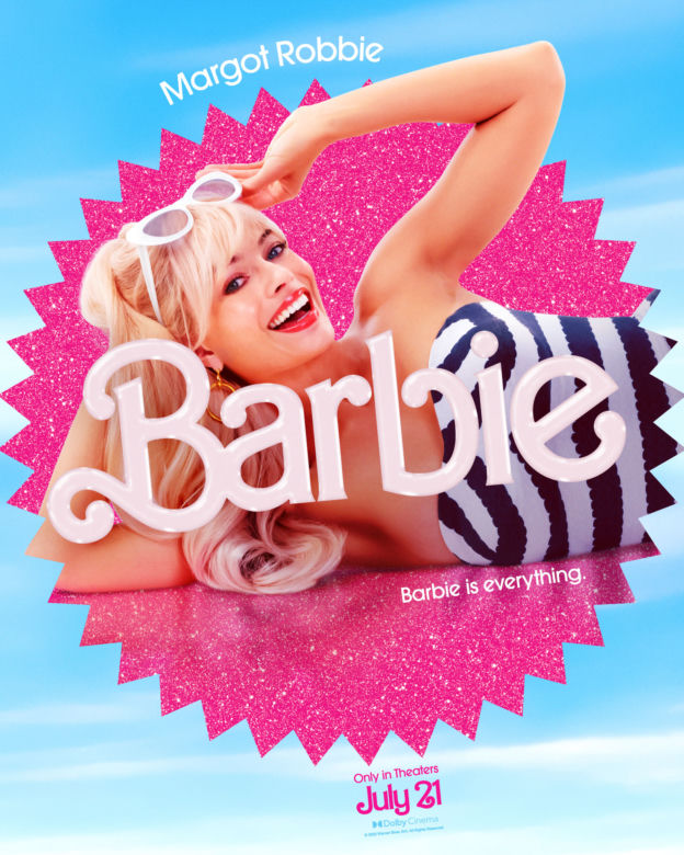 Margot Robbie jako Barbie
