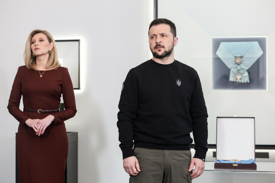 Prezydent Karol Nawrocki odebrał Order Orła Białego prezydentowi Ukrainy Wołodymyrowi Zełeńskiemu