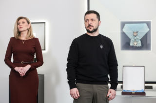 Prezydent Karol Nawrocki odebrał Order Orła Białego prezydentowi Ukrainy Wołodymyrowi Zełeńskiemu