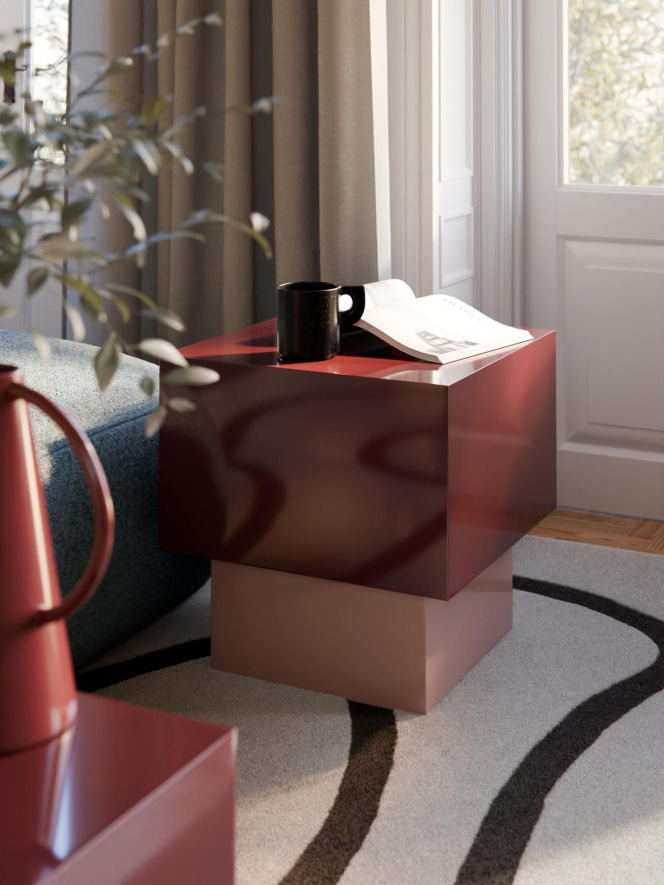 Jagodowe tony we wnętrzach