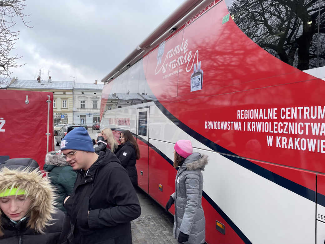 Sądeczanie oddali krew dla Ukrainy
