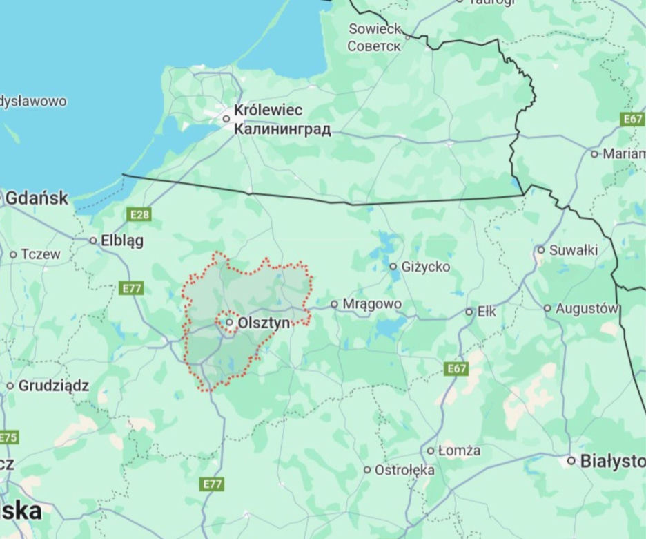 3. powiat olsztyński – 6,2 proc. 