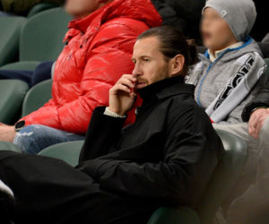 Grzegorz Krychowiak na meczu Legii