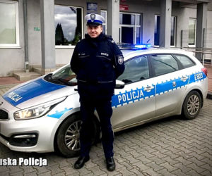 Policjanci ze Słubic eskortowali do szpitala rodzącą kobietę