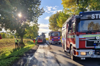 Tragiczny wypadek na DW-807 w powiecie garwolińskim