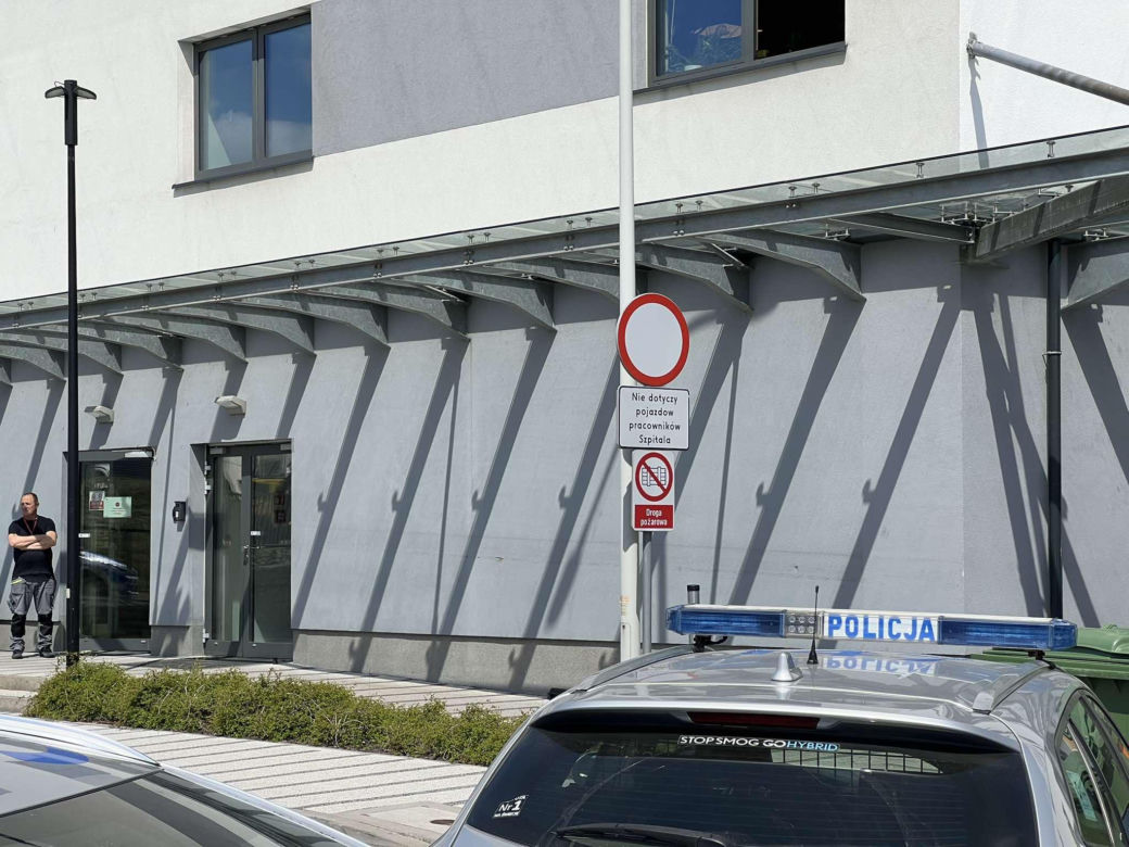 Atak nożownika w Szpitalu Uniwersyteckim w Krakowie