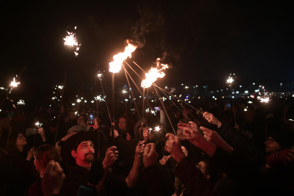 Sylwester w Warszawie. Tak bawili się mieszkańcy