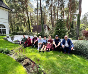 Ranczo obsada na planie. Katarzyna Żak, Sylwester Maciejewski, Anna Iberszer, Grażyna Zielińska, Jacek Kawalec, Marta Chodorowska, Wojciech Wysocki, Arkadiusz Nader