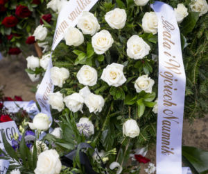 Tak teraz wygląda grób Edwarda Linde-Lubaszenki