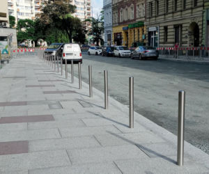 Przebudowa ulic w centrum Szczecina - lipiec 2020