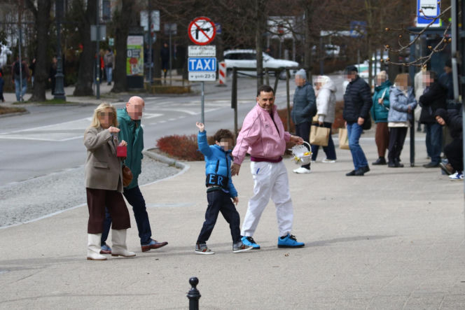 Misiek Koterski spędza Wielkanoc z rodziną w Sopocie