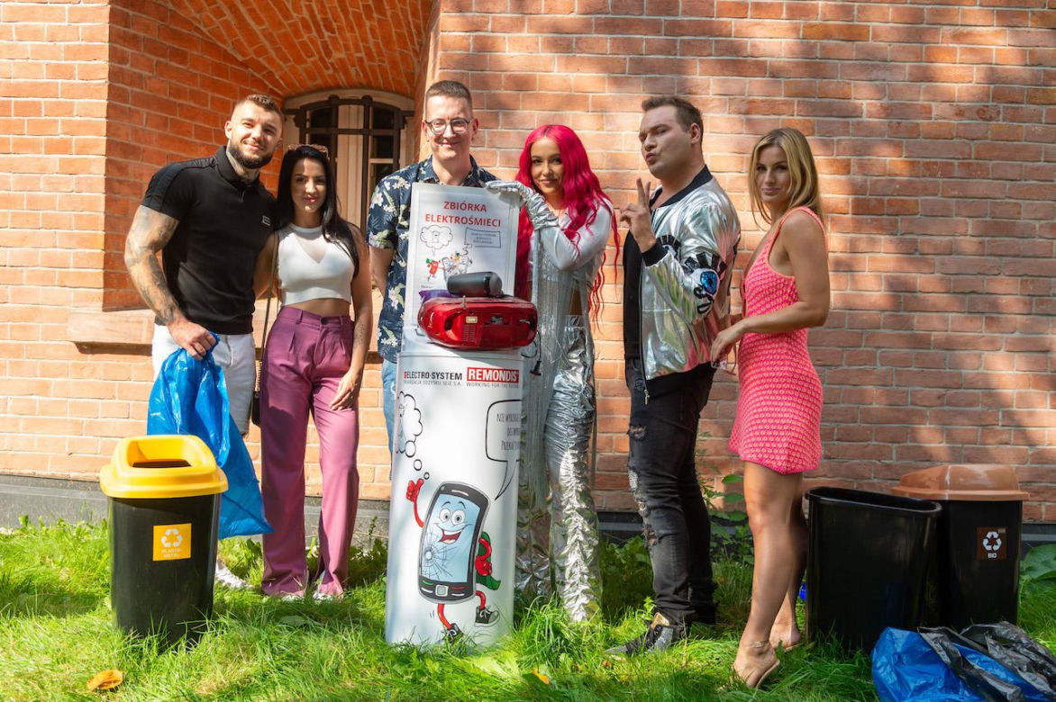 Gwiazdy wielkiego finału Eco Srudio Electro-System z okazji Sprzątania Świata!