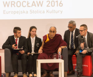 Dalajlama we Wrocławiu