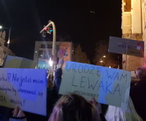 Protesty kobiet w Olsztynie