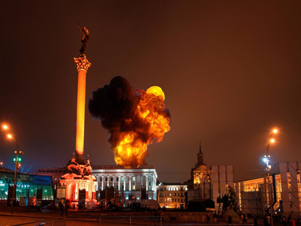 Cztery lata wojny na Ukrainie. Przypominamy pierwsze zdjęcia i wiadomości