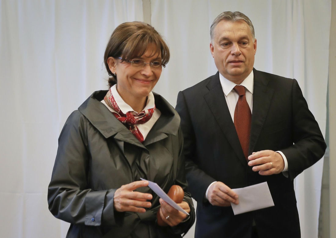 Oto żona Viktora Orbana