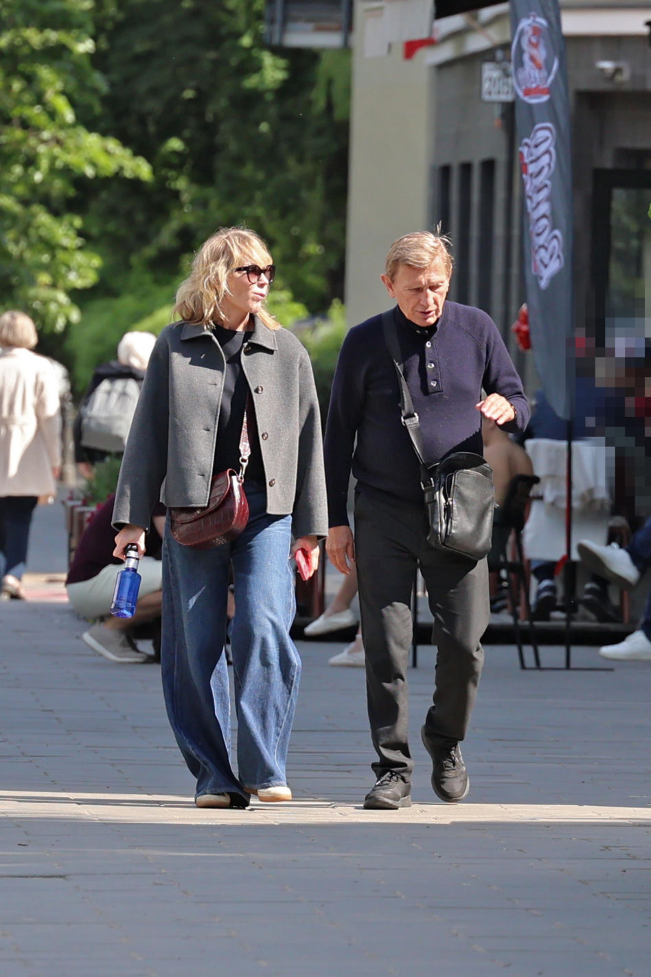 Jan Englert i Beata Ścibakówna na randce