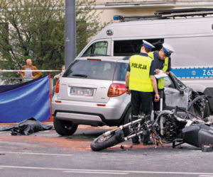 Para zginęła na motorze