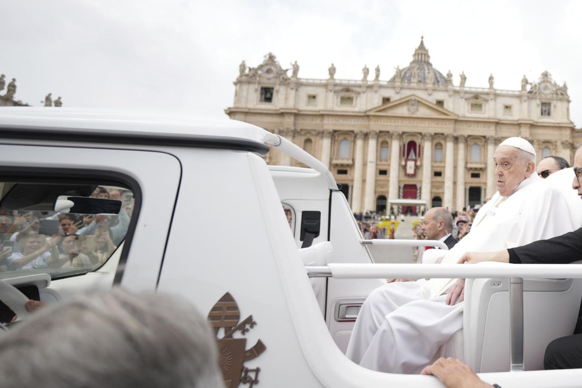 Papież Franciszek.