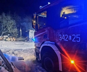 Pożar w pow bialskim