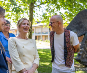 Marta Nawrocka w Szwajcarii