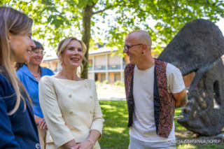 Marta Nawrocka w Szwajcarii