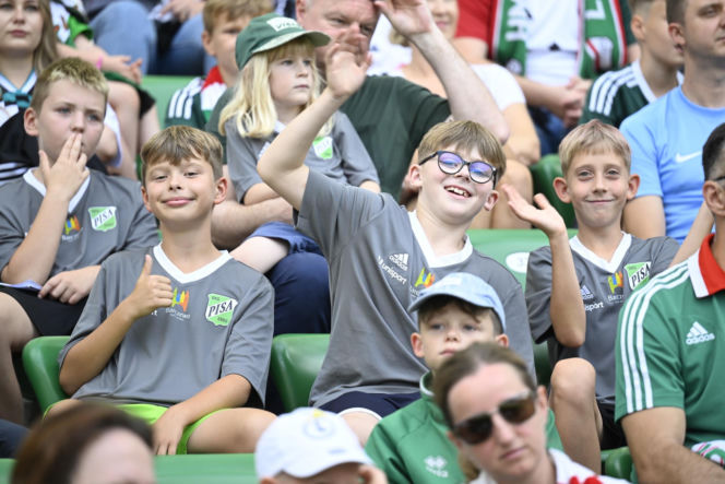 Legia Warszawa - Zagłębie Lubin: Zdjęcia kibiców