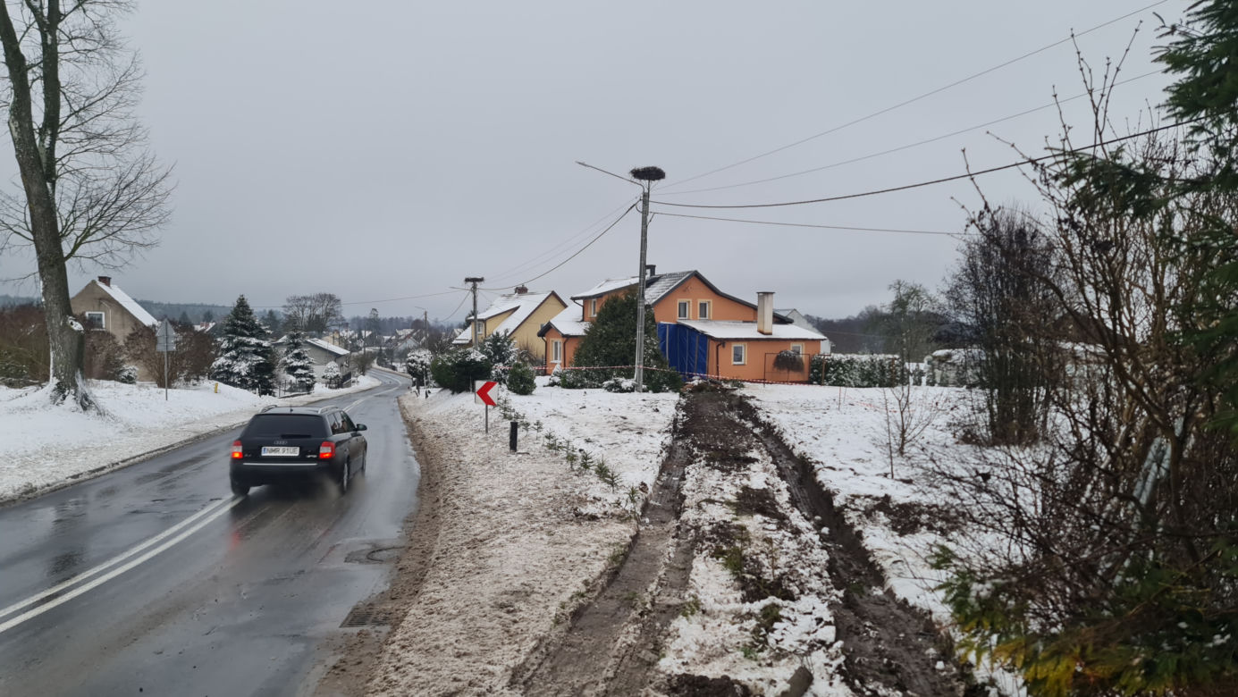 Tir wjechał nam do domu