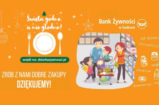 Wspomóżmy przedświąteczną zbiórkę Banku Żywności w Siedlcach! [AUDIO]