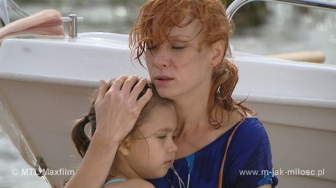 M jak miłość odc. 893. Agnieszka (Magdalena Walach), Ania (Julia Paćko)