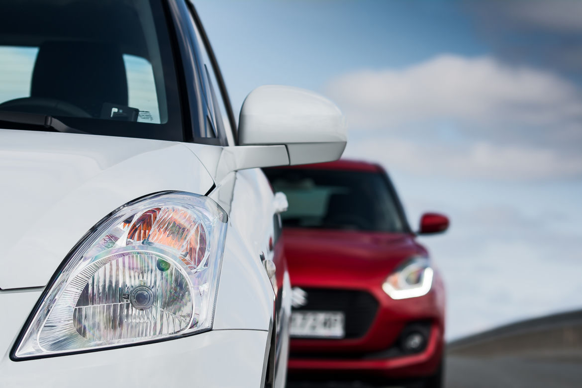 Dwie generacje Suzuki Swift