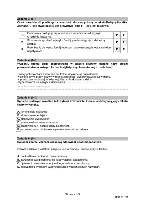 Matura poprawkowa 2021: Język polski. Arkusze CKE i odpowiedzi